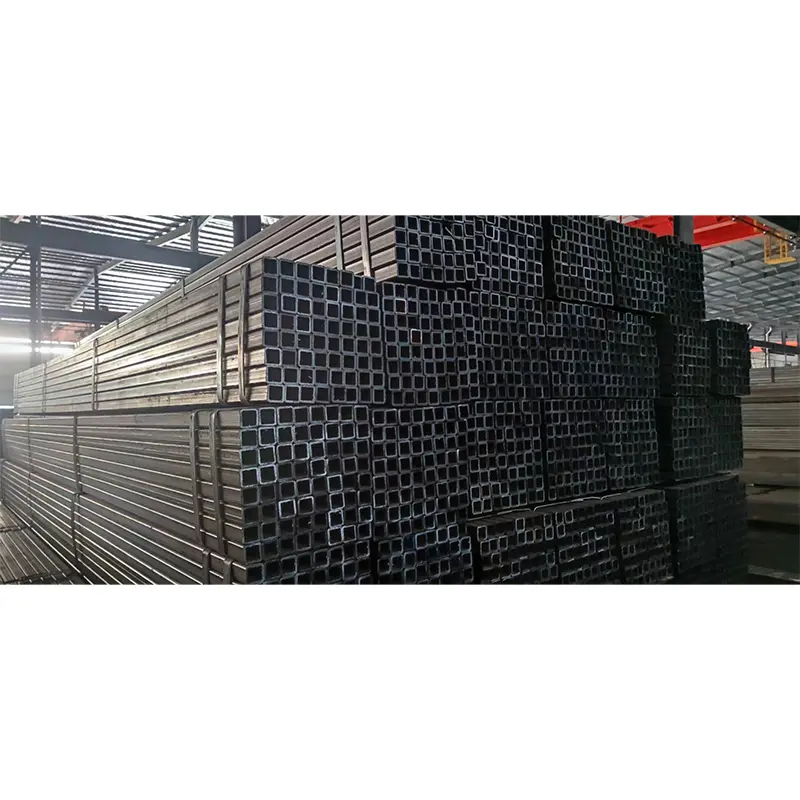 İncə Divar Qara Düzbucaqlı və Kvadrat Polad Boru